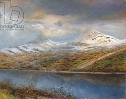 Постер Медняцкий Лацло Landscape in the Tatra Mountains Постер Медняцкий Лацло Landscape in the Tatra Mountains