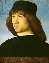 Постер Беллини Джованни Portrait of a Young Man, c.1490 Постер Беллини Джованни Portrait of a Young Man, c.1490