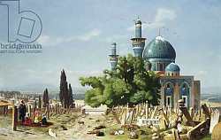 Постер Жером Жан Леон The Fields of Rest, Brousse, c.1876 Постер Жером Жан Леон The Fields of Rest, Brousse, c.1876