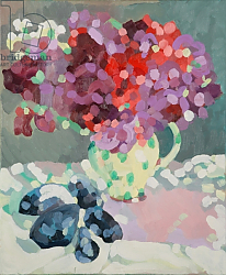 Постер Бартон Дебора (совр) Sweet Peas and Seashells, 2006 Постер Бартон Дебора (совр) Sweet Peas and Seashells, 2006