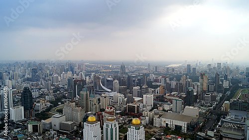Таиланд, Бангкок. Город перед дождем