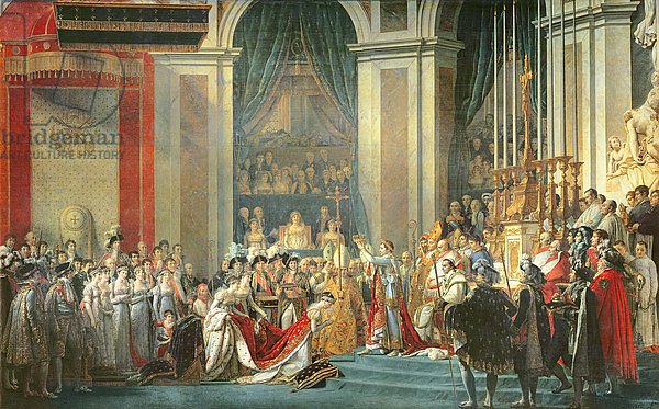The Consecration of the Emperor Napoleo - 1