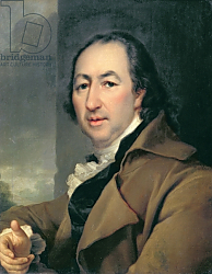 Постер Левицкий Дмитрий Portrait of the Russian author Nikolai Ivanovich Novikov, 1797 Постер Левицкий Дмитрий Portrait of the Russian author Nikolai Ivanovich Novikov, 1797