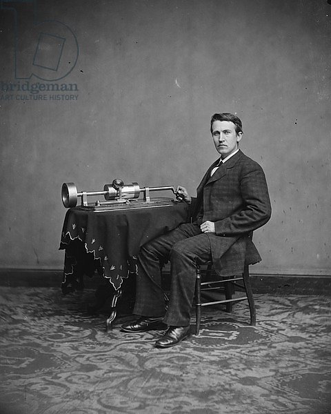 Thomas Edison, c.1877-78