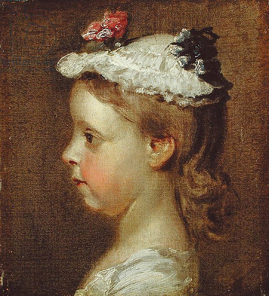 Study of a Girl's Head, c.1740-50