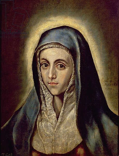 The Virgin Mary, c.1594-1604