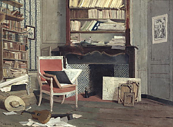 Постер Казин Жан-Чарльз Interior of the Study of Doctor X Постер Казин Жан-Чарльз Interior of the Study of Doctor X