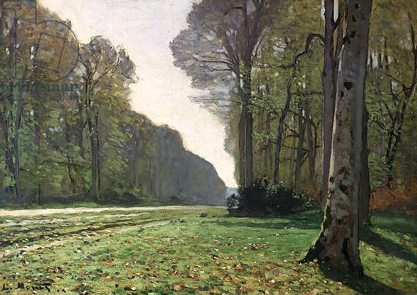 The Road to Bas-Breau, Fontainebleau, c.1865
