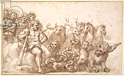 Постер Кортона Пьетро PD.10-1922 Allegory of the Labours of Hercules Постер Кортона Пьетро PD.10-1922 Allegory of the Labours of Hercules