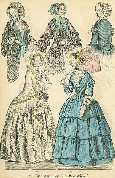 Fashions for June 1850 №2
