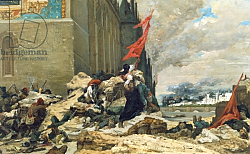 Постер Кларин Джордж Burning of the Tuileries, 1871 Постер Кларин Джордж Burning of the Tuileries, 1871