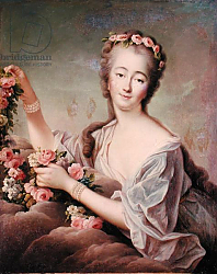 Постер Друаис Франсис Portrait of the Countess du Barry as Flora Постер Друаис Франсис Portrait of the Countess du Barry as Flora