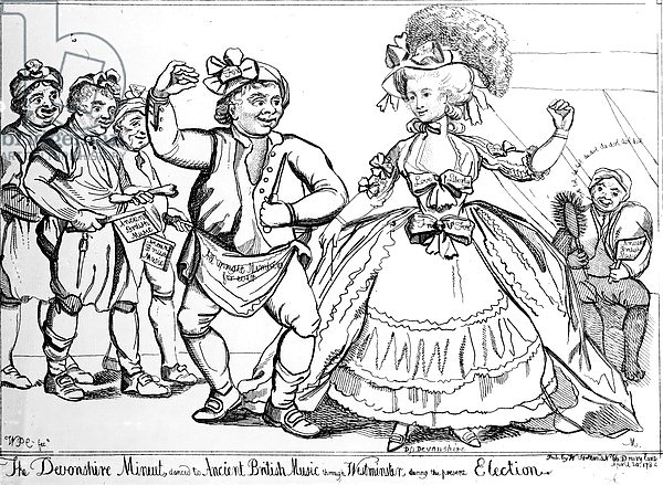 The Devonshire Minuet, danced to Ancient British Music, 1784