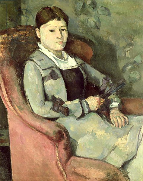 The Artist's Wife in an Armchair, c.1878/88