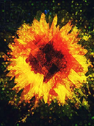 Постер Бернат Сильвер (совр) You are a radiant sunflower, 2018 Постер Бернат Сильвер (совр) You are a radiant sunflower, 2018