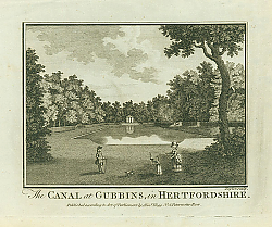 Постер The Canal at Gubbins in Hertfordshire Постер The Canal at Gubbins in Hertfordshire