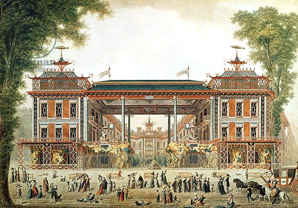 The Chinese Baths in Paris, established by Lenoir