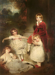 Постер Лоуренс Томас The Children of John Angerstein Постер Лоуренс Томас The Children of John Angerstein