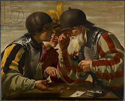 Постер Брюген Хендрик The Gamblers, 1623 Постер Брюген Хендрик The Gamblers, 1623