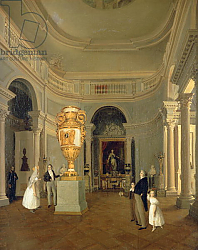 Постер Беггров Карл The Oval Hall of the Old Hermitage, St Petersburg Постер Беггров Карл The Oval Hall of the Old Hermitage, St Petersburg