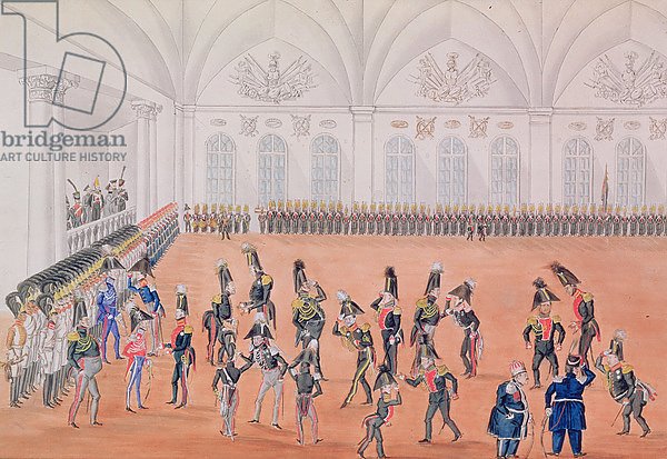 Guard Parade, 1820s