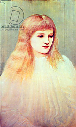 Постер Берне-Джонс Эдвард Portrait of Cecily Horner, 1895 Постер Берне-Джонс Эдвард Portrait of Cecily Horner, 1895