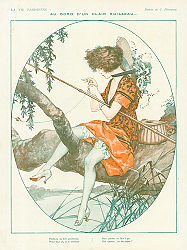 Постер Au Bord d'un Clair Ruisseau 1