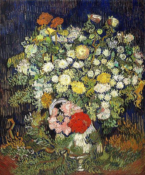 Ваза с цветами, 1890