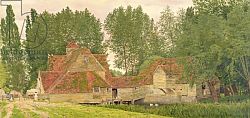 Постер Бойс Джордж Mill on the Thames at Mapledurham, 1860 Постер Бойс Джордж Mill on the Thames at Mapledurham, 1860