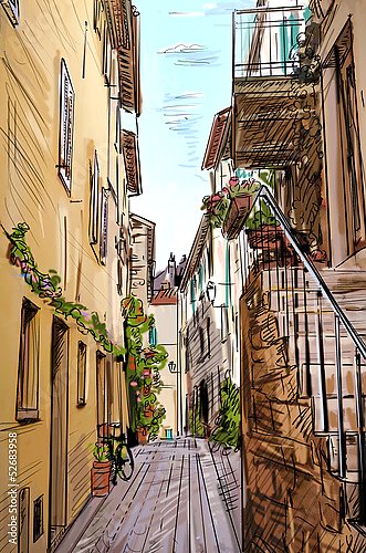 Улица в Тоскане #14