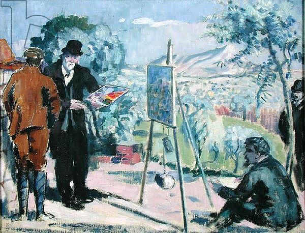 A Visit to the House of Cezanne in Aix, 1906