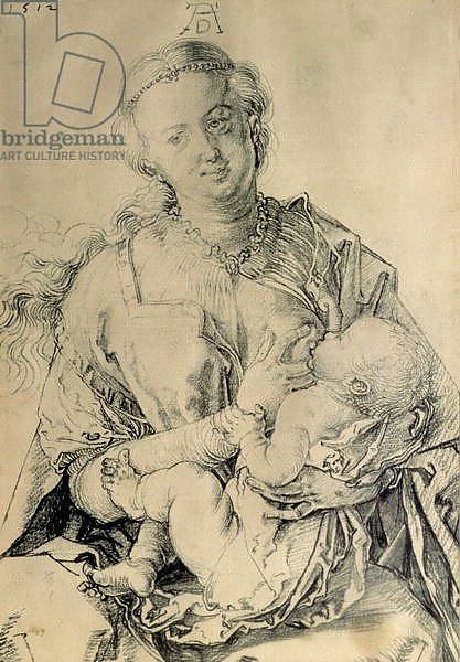Virgin Mary suckling the Christ Child, 1512