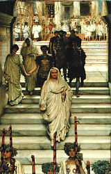 Постер Альма-Тадема Лоуренс (Lawrence Alma-Tadema) The Triumph of Titus: The Flavians, 1885 Постер Альма-Тадема Лоуренс (Lawrence Alma-Tadema) The Triumph of Titus: The Flavians, 1885