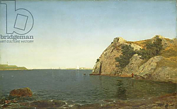 Постер Кенсетт Джон Фредерик Beacon Rock, Newport Harbour, 1857 Постер Кенсетт Джон Фредерик Beacon Rock, Newport Harbour, 1857