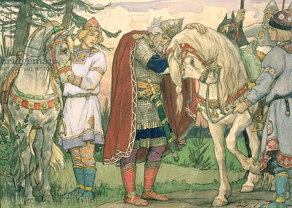 The Song of Prince Oleg, 1899