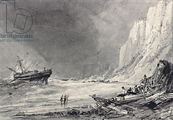 Постер Картер Генри A Wreck off Speeton Cliffs, Yorkshire Постер Картер Генри A Wreck off Speeton Cliffs, Yorkshire
