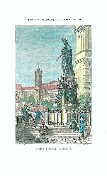 Statue de Charles IV, A Prague