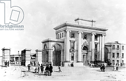 Постер Берн Джон Кук Entrance to Birmingham Station, 1838 Постер Берн Джон Кук Entrance to Birmingham Station, 1838