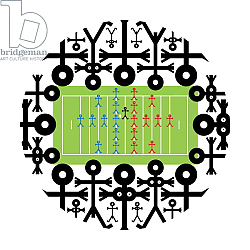 Постер ЗисИзНотМи (совр) Crowd Icon American Football, 2006 Постер ЗисИзНотМи (совр) Crowd Icon American Football, 2006
