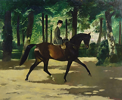 Постер Зинкайзен Дорис Janet Johnstone exercising in Rotten Row, London Постер Зинкайзен Дорис Janet Johnstone exercising in Rotten Row, London