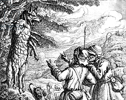 Постер Барлоу Франсис The Wolf in Sheep's Clothing, 1687 Постер Барлоу Франсис The Wolf in Sheep's Clothing, 1687