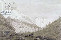 Постер Козенс Джон (акв) Between Chamonix and Martigny, 1776 Постер Козенс Джон (акв) Between Chamonix and Martigny, 1776