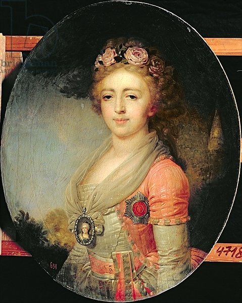 Portrait of Grand Duchess Alexandra, c.1798
