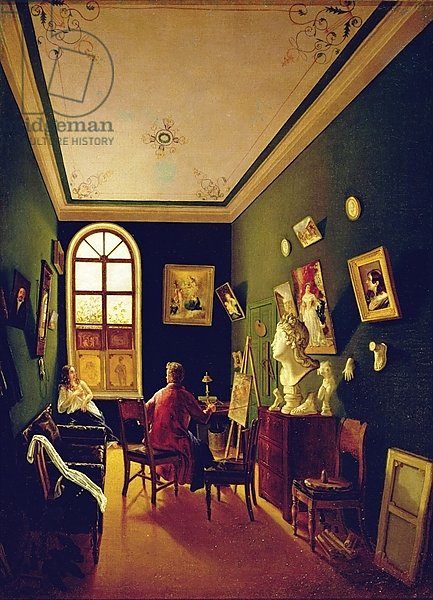 The Painter's Studio, 1843