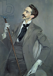 Постер Болдини Джованни Count Robert de Montesquiou 1897 Постер Болдини Джованни Count Robert de Montesquiou 1897