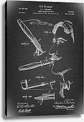 Постер Патент на мунштук для сигар, 1901г