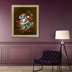 «Still Life 9» в интерьере в классическом стиле в фиолетовых тонах «Still Life 9» в интерьере в классическом стиле в фиолетовых тонах