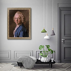 «Portrait of Prince Friedrich von Sachsen-Gotha-Altenburg, 1746» в интерьере коридора в классическом стиле «Portrait of Prince Friedrich von Sachsen-Gotha-Altenburg, 1746» в интерьере коридора в классическом стиле