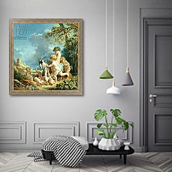 «Autumn, 1731» в интерьере коридора в классическом стиле «Autumn, 1731» в интерьере коридора в классическом стиле