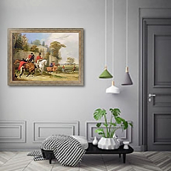 «Bachelor's Hall, The Meet, 1835» в интерьере коридора в классическом стиле «Bachelor's Hall, The Meet, 1835» в интерьере коридора в классическом стиле